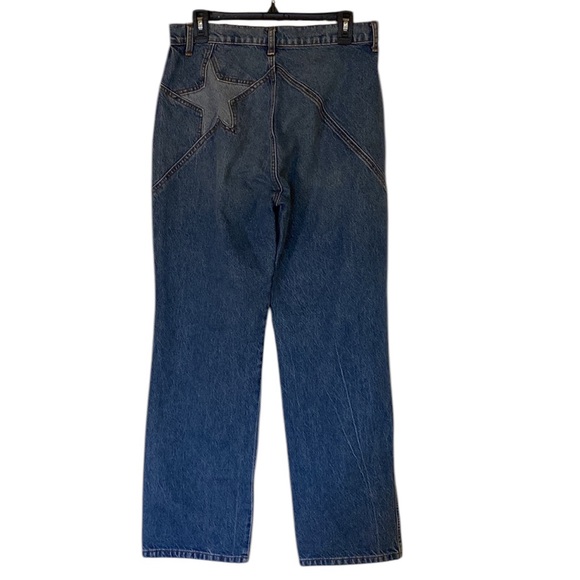 Reformation Star Pocket Ankle Jeans Size 31 Ultra High Rise Straight Iskar Wash - Picture 2 of 15